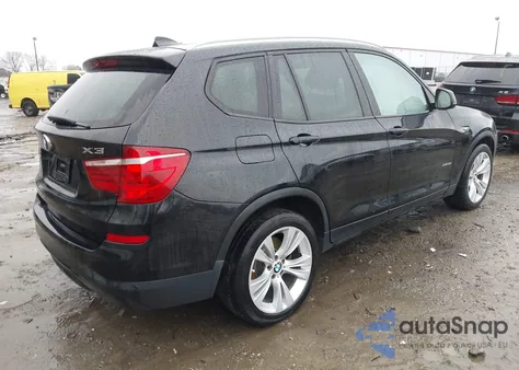2015 BMW X3 xDrive35I z USA, uszkodzony, nr VIN 5UXWX7C52F0K34024
